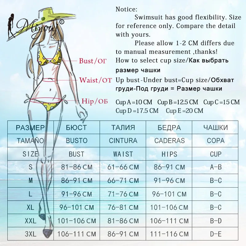 Miyouj Printed Bathsuit 2026 Bikinis Bandage Swimwear Women's Two Piece Suit Low Waist Swimsuit String Biquini Sexy Swimsuits