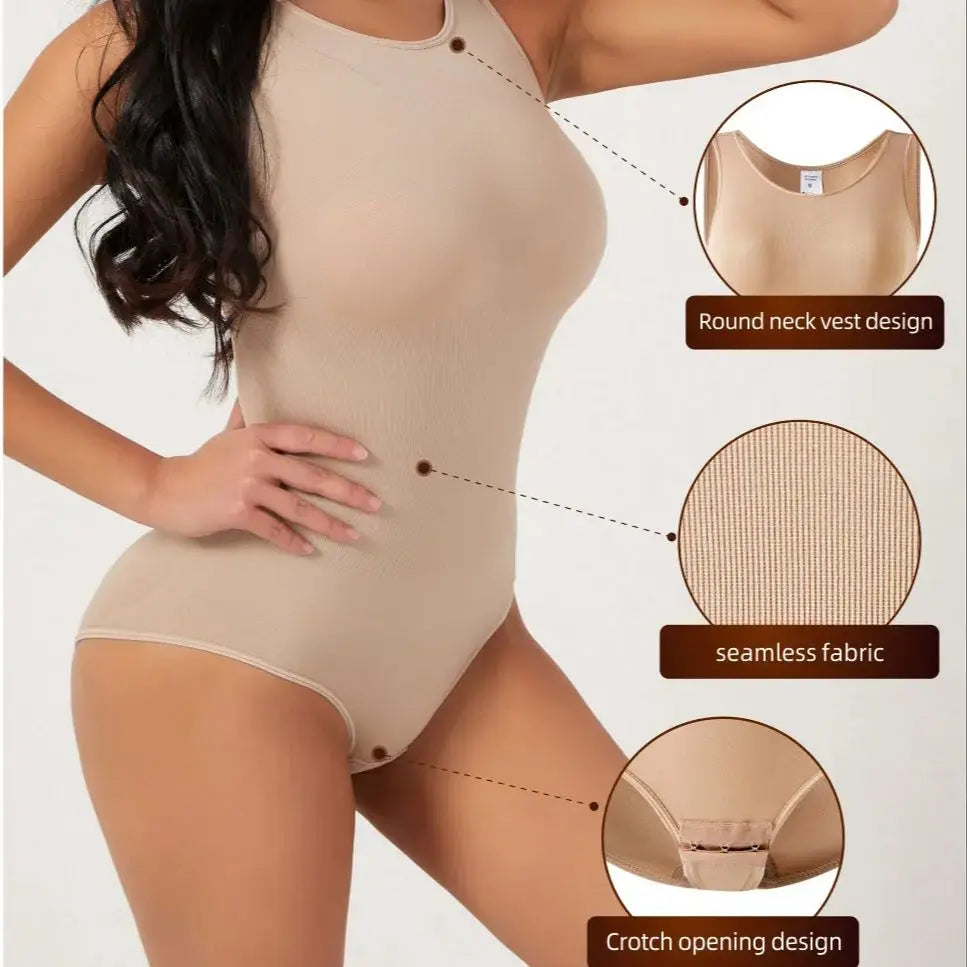 Bodysuit Tummy Body Butt Waist Lifter Control Shaping Crotch High Shaper Cincher Slimming sheath Shapwear woman Body Suit
