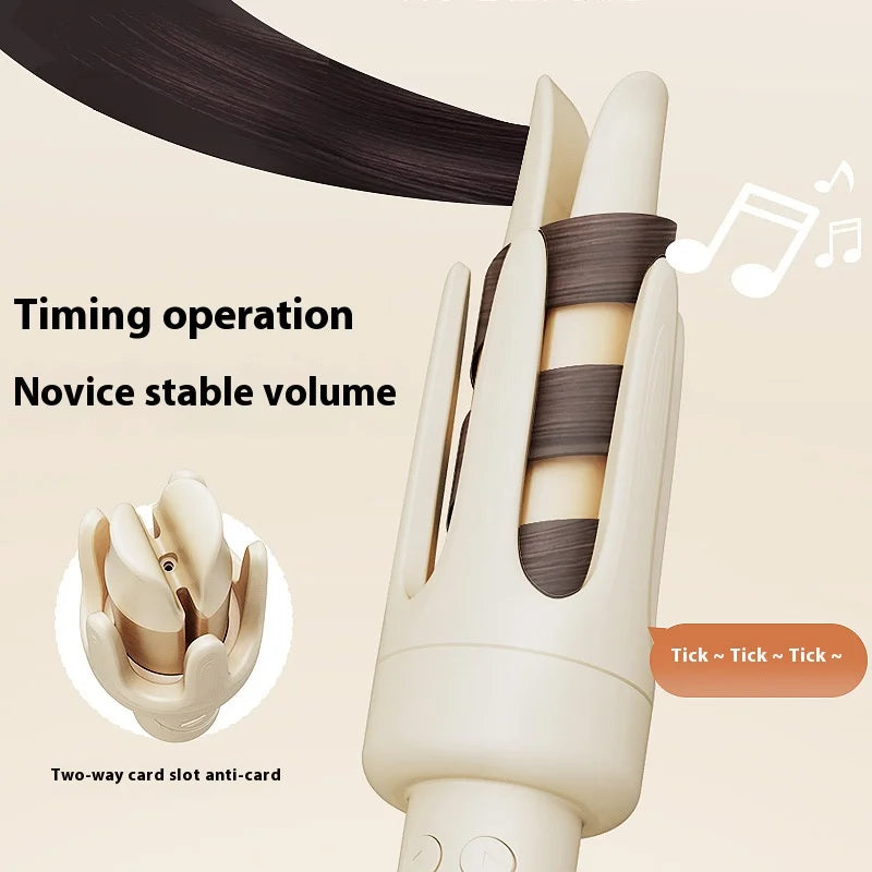2 in 1 Automatic Curler 32mm Automatic Rotating Ceramic Curler Professional Curling Wand Curler